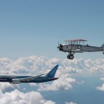 airplanes old and new