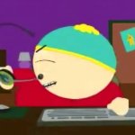 Cartman Hanging Up