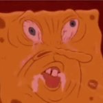 SpongeBob Melting GIF Template