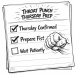 Throat Punch Thursday Prep meme