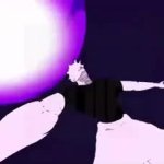 hollow purple nuke GIF Template