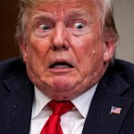 Trump pretending not to be afraid of death meme