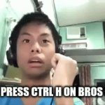 title no.19281291 | when I press Ctrl h on bros laptop | image tagged in gifs,bro,memes,relatable,guns | made w/ Imgflip video-to-gif maker