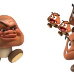 Maui Goomba meets normal Goombas meme