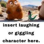 tom lizard making silly noises made Who laugh
