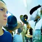 guy listening to other guy get yelled at GIF Template