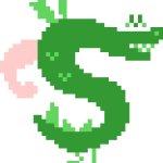 Transparent 8-Bit Trogdor