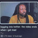 logging into X