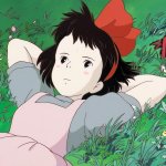 Kiki relaxing
