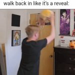 The grand reveal... too good for my eyes to bear it... | When you finish cleaning your room so you gotta step outside just to walk back in like it’s a reveal: | image tagged in relatable,clean,cleaning,bedroom,so true,satisfying | made w/ Imgflip video-to-gif maker