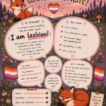 Lesbian fox template