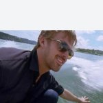 Ryan Gosling on a Boat