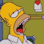 Homer Drool GIF Template