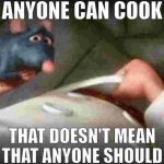 anyone can cook