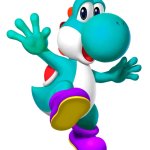 Turquoise Yoshi meme