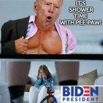 Ashley Biden with Geritol Joe