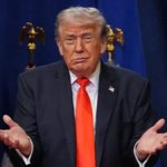 Trump shrug