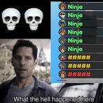 I was playing that one spelling game and this happened | 💀💀💀 | image tagged in what the hell happened here,roblox,memes,funny memes,gen alpha,ninja | made w/ Imgflip meme maker