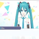 miku saying something