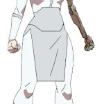 Elix The Viltrumite with robot left arm