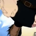 Getting punched GIF Template