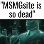 msmgsite is so dead meme