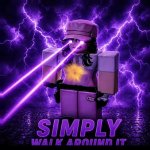 Simply just walk around it