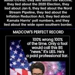 Madcow perfect record