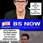 Madcow lying about the draft