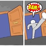 open door