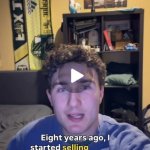 Eight years ago, I started selling