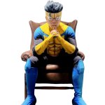 Live Action Invincible sitting on Thinking Chair