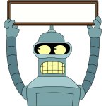 Bender With Sign Sticker