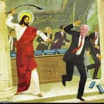 Geritol Joe whipped by Jesus meme