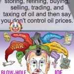 Geritol Joe & oil prices meme