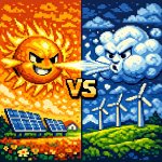Sun verses wind