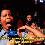 Hide the money