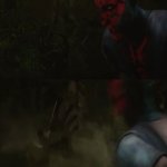 Maul Vader jump scare meme