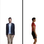straight up vs bent