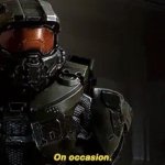 "On Occasion"