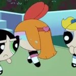 Blossom Crying And Running Away GIF Template