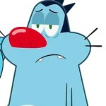Tired/Grumpy/Sleepy Oggy meme