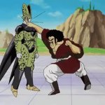Satan vs Cell GIF Template