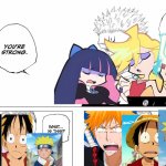 Episode 5 of Panty and Stocking be like | image tagged in stand proud | made w/ Imgflip meme maker