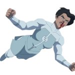 Flying Anissa with nose bleed