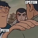 "alr twin-" | Epstein; st. peter | image tagged in funny | made w/ Imgflip meme maker
