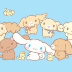 cinnamoroll and his friends