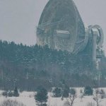 Old soviet satellite dish
