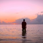 Standing in the Ocean meme