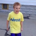 The yes kid getting hit with a basketball